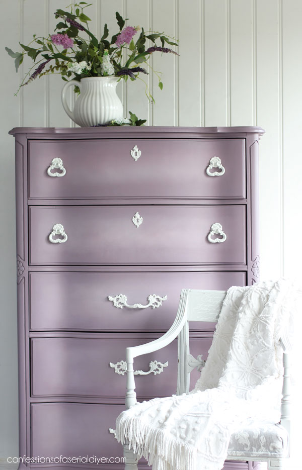 French Provincial Dresser painted in Secret Path by Dixie Belle