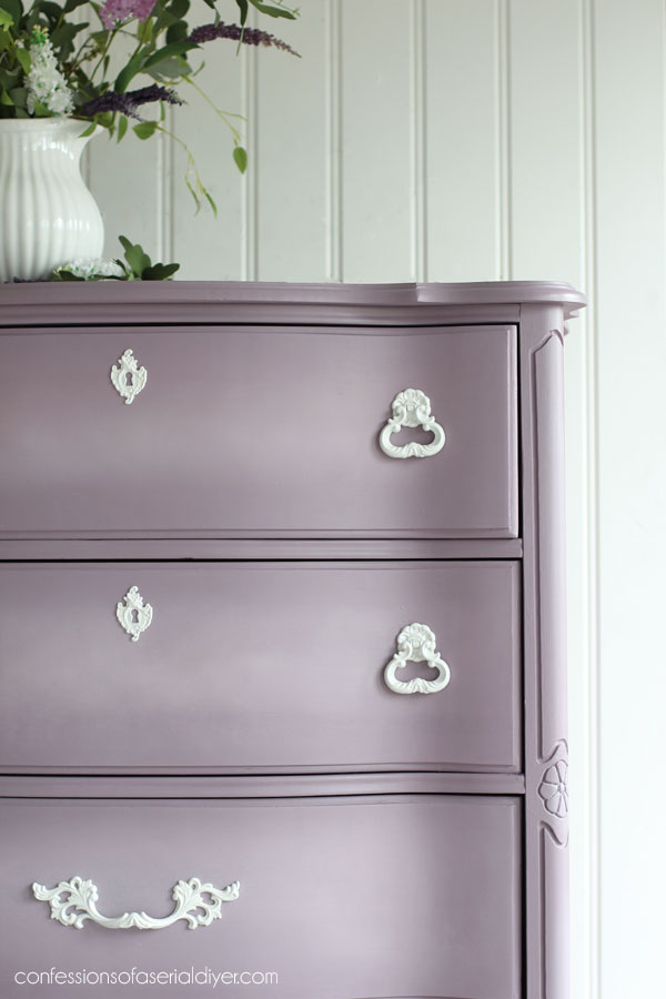 French Provincial Dresser painted in Secret Path by Dixie Belle