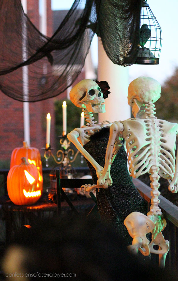 Skeleton Halloween ideas