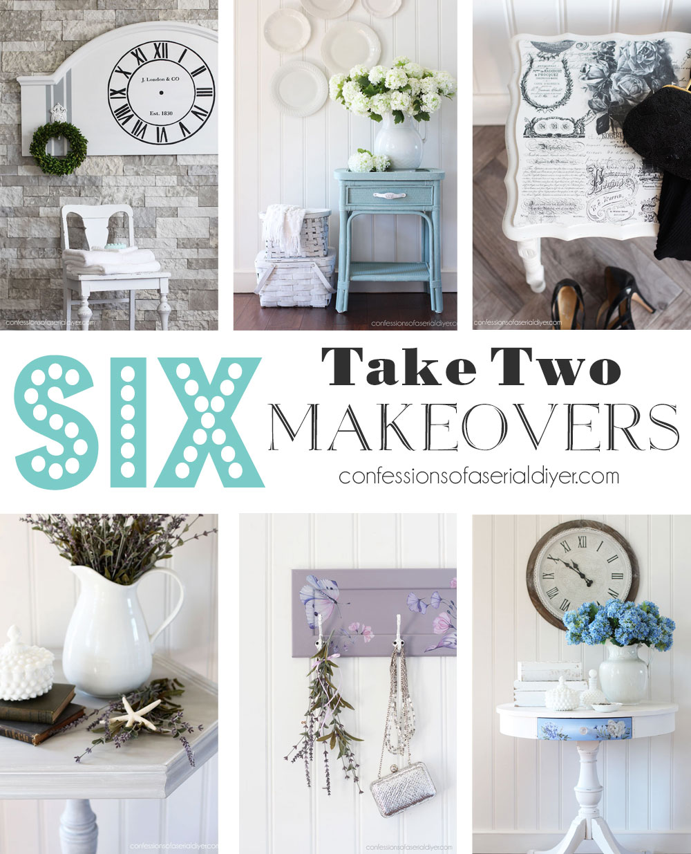 Six Take Two Makeovers