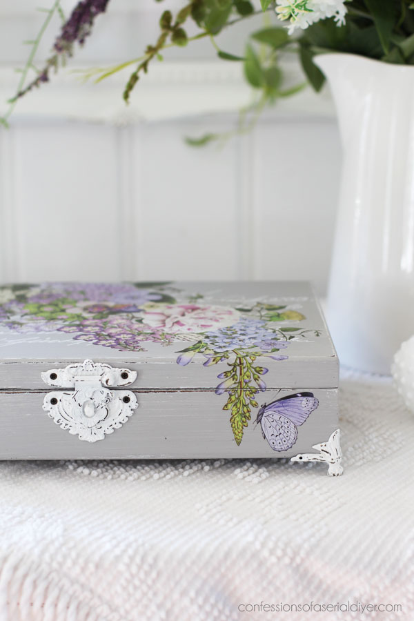 There are so many fun details you can add to really dress a simple box up.
