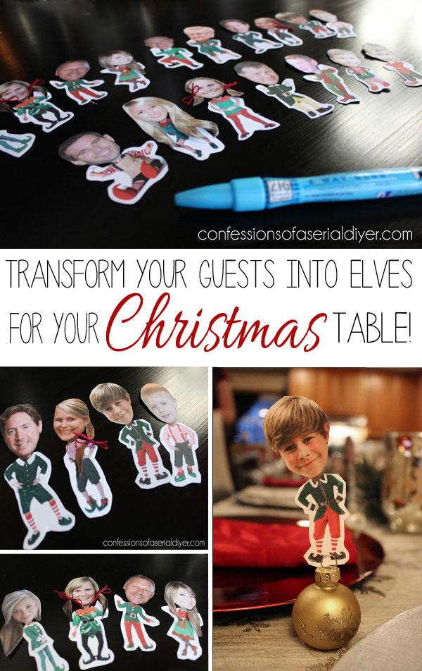 fun Christmas place cards