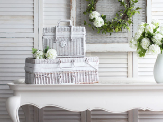 Update a french provincial coffee table with a transfer