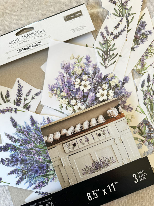 Lavender Bunch Transfer
