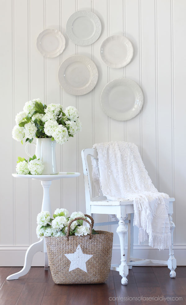 Pedestal Plant Stand Makeover