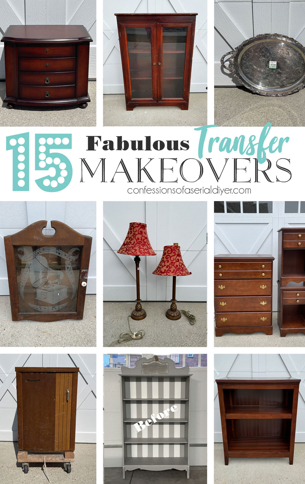 15 Fabulous Makeovers with Transfers