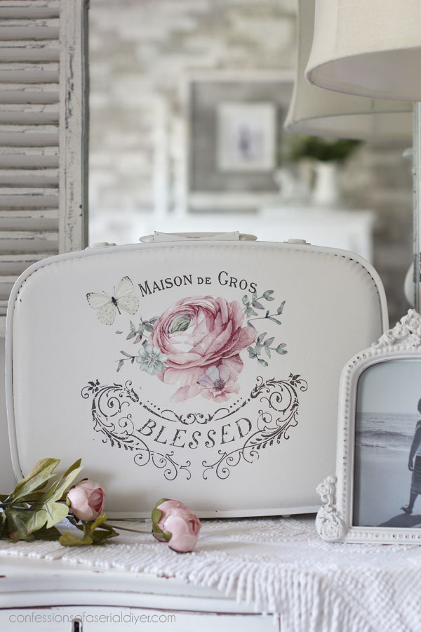 Repurposed suitcase