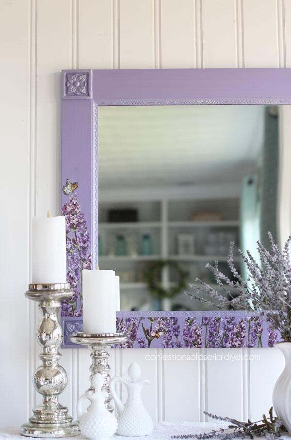 Lavender mirror