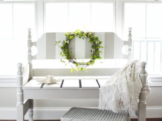 Turn a Twin Bed into a Bench