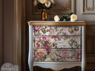 Dusty Velvet Mauve Decoupage Paper