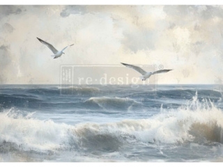 Echoes on the Water Decoupage Paper