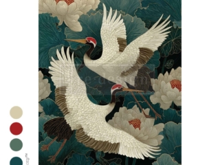 Grace in Flight Decoupage Paper
