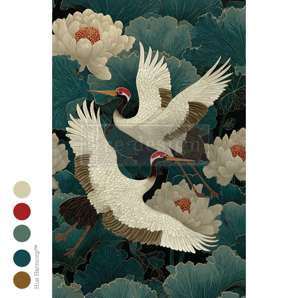 Grace in Flight Decoupage Paper