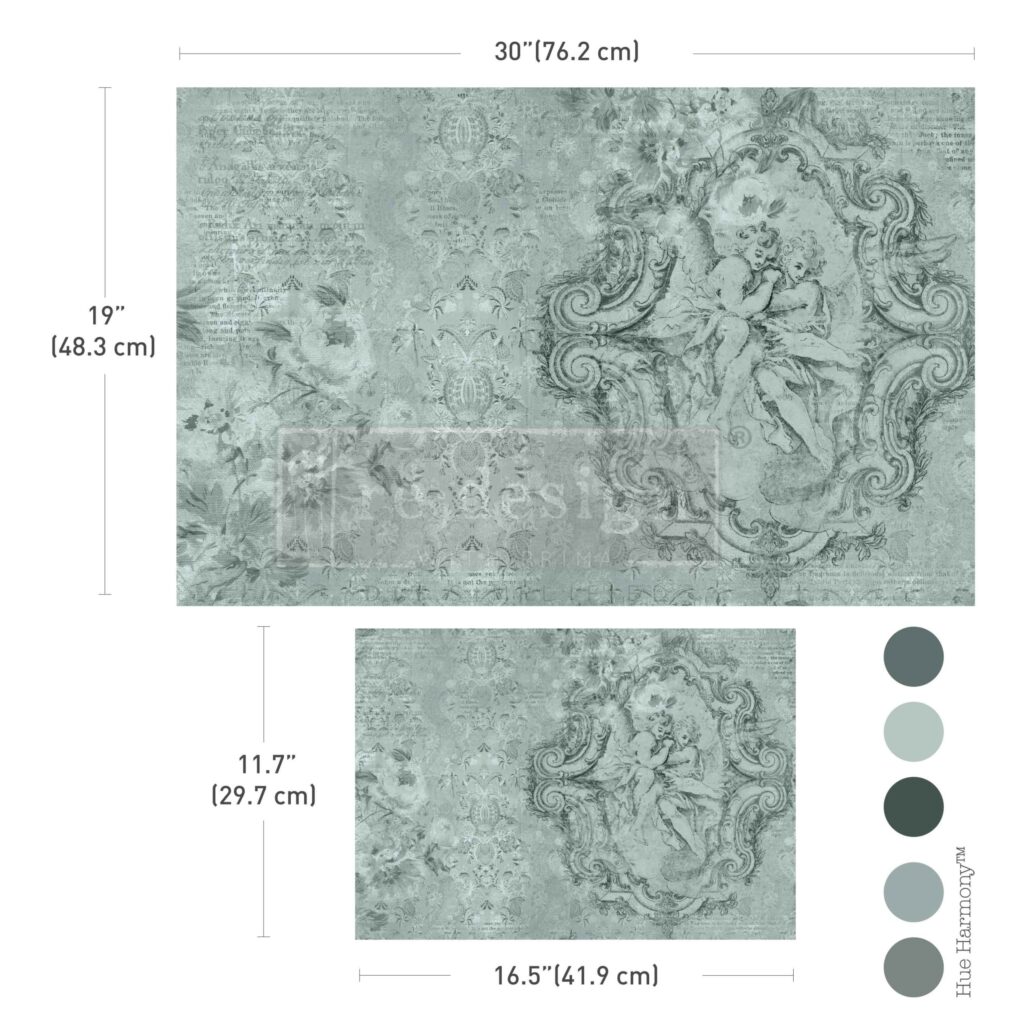 Jardin Des CheRubins Decoupage Paper