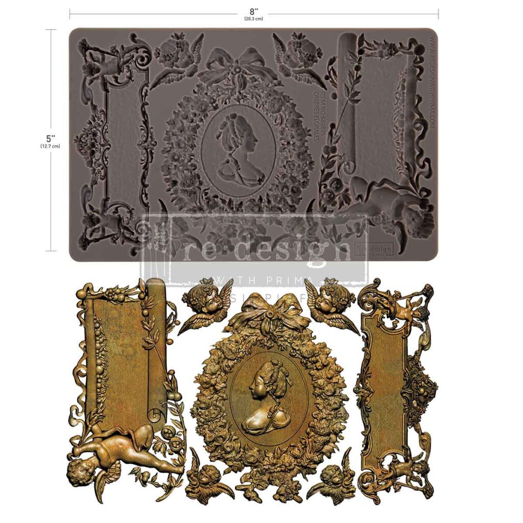 Ombres Florales Decor Mould