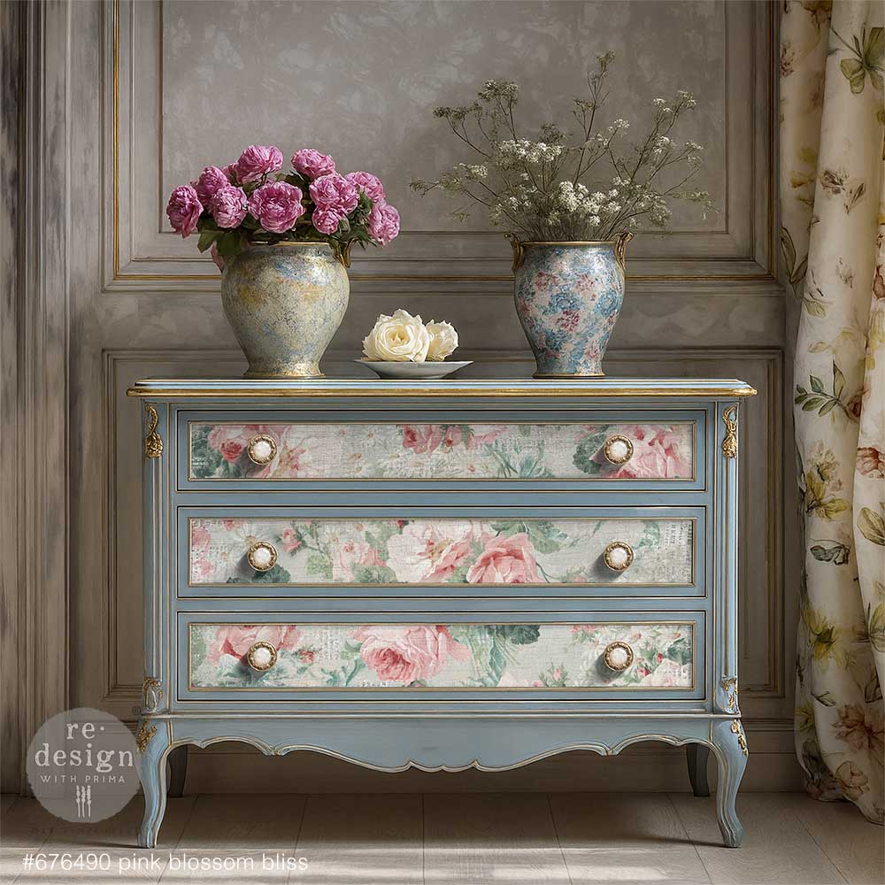 Pink Blossom Bliss Decoupage Paper