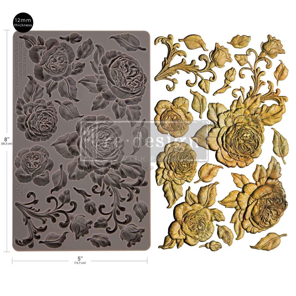 Rosewood Romance Decor Mould