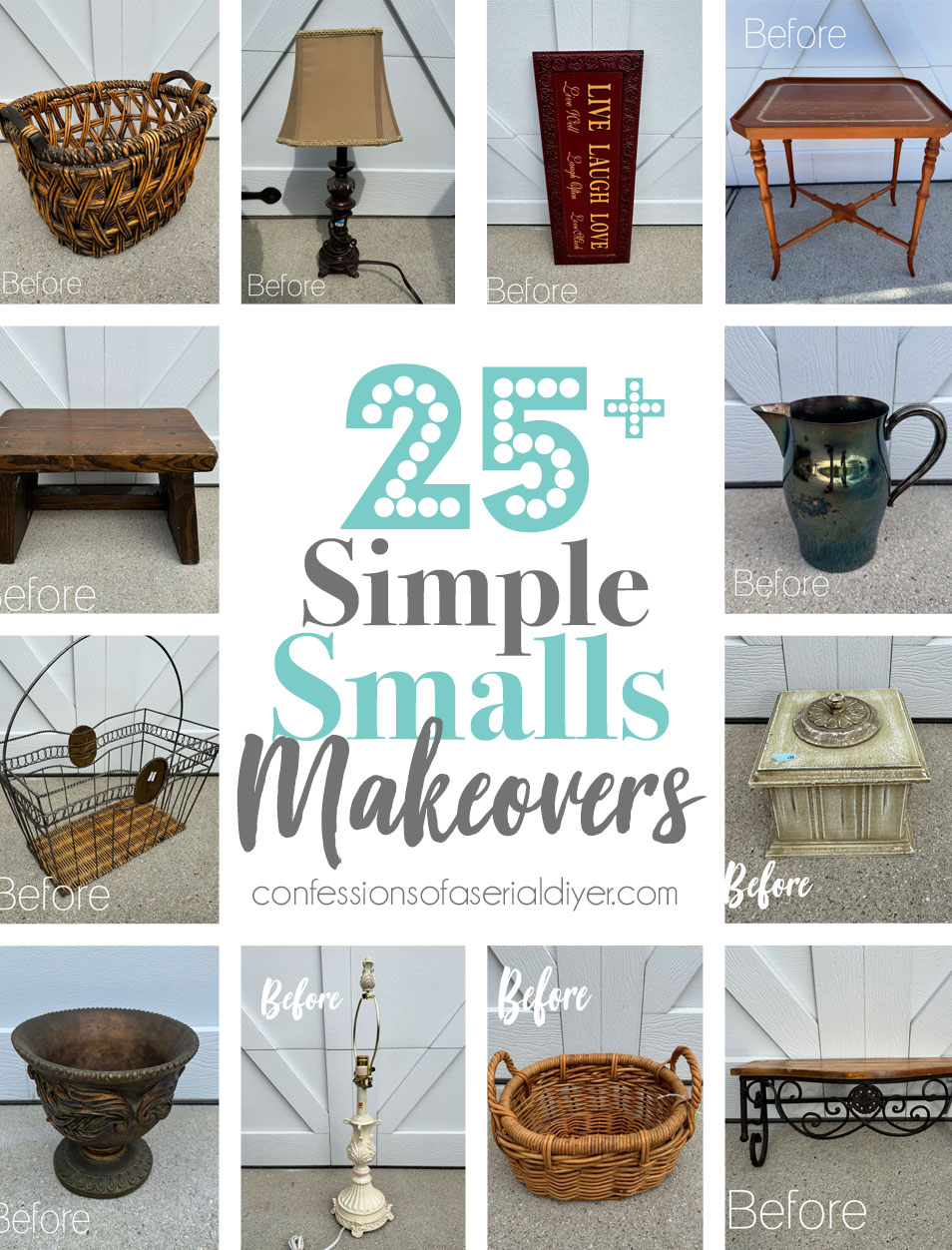 25+ Simple Smalls Makeovers