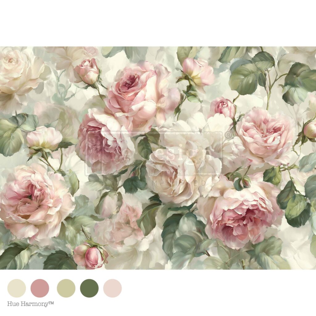 Velvet Bloom Decoupage Paper