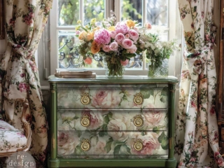 Velvet Bloom Decoupage Paper
