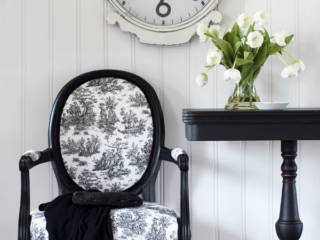 Vintage Louis XVI Armchair Makeover