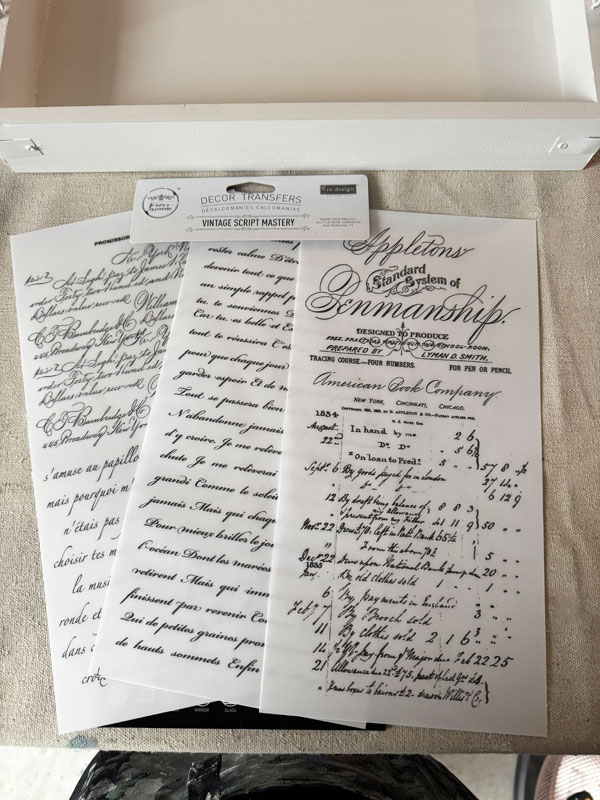 Vintage Script Mastery transfer