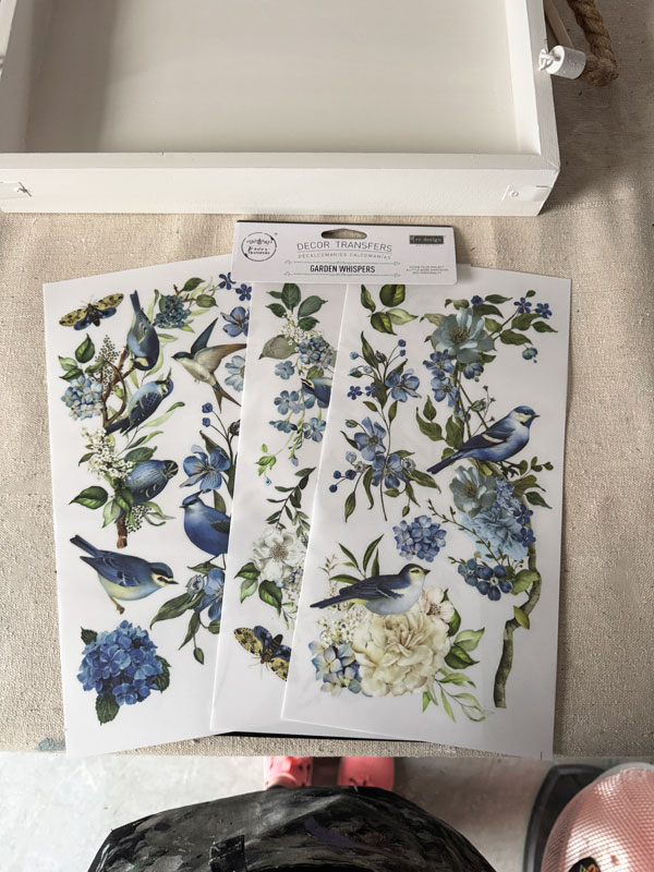 Garden Whispers transfer