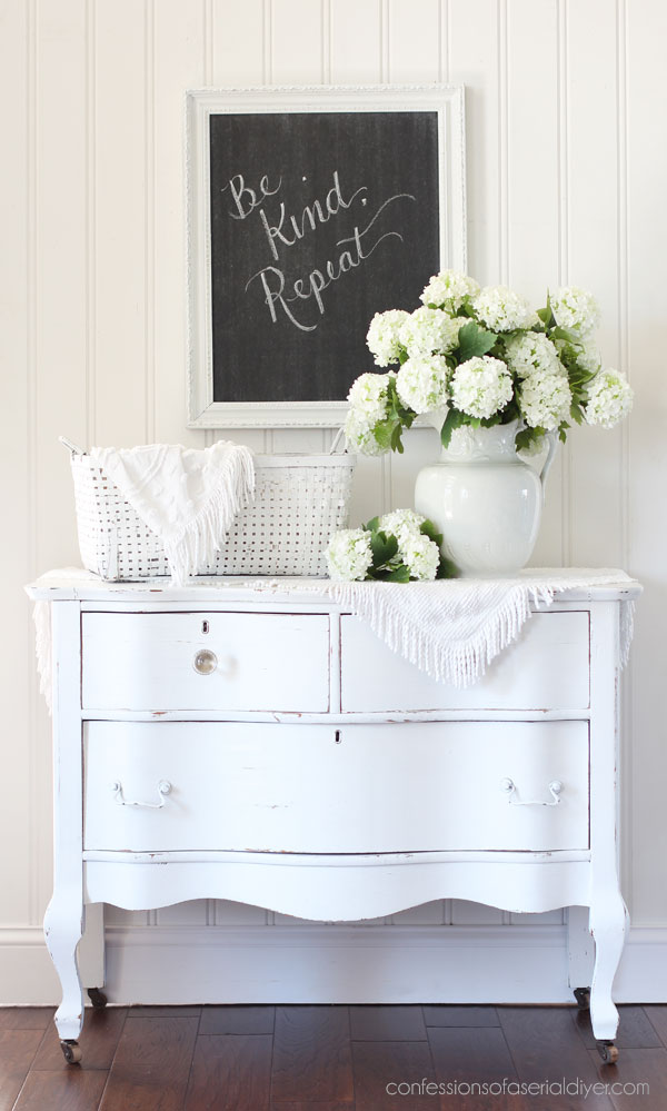 Upcycle a thrift store frame into a chalk board