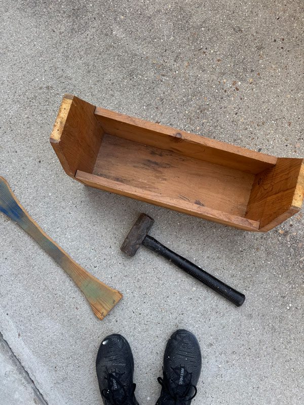Estate Sale Toolbox Makeover