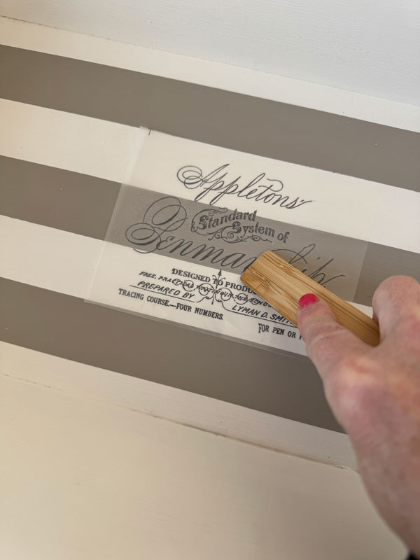 Adding the VIntage Script Mastery Transfer