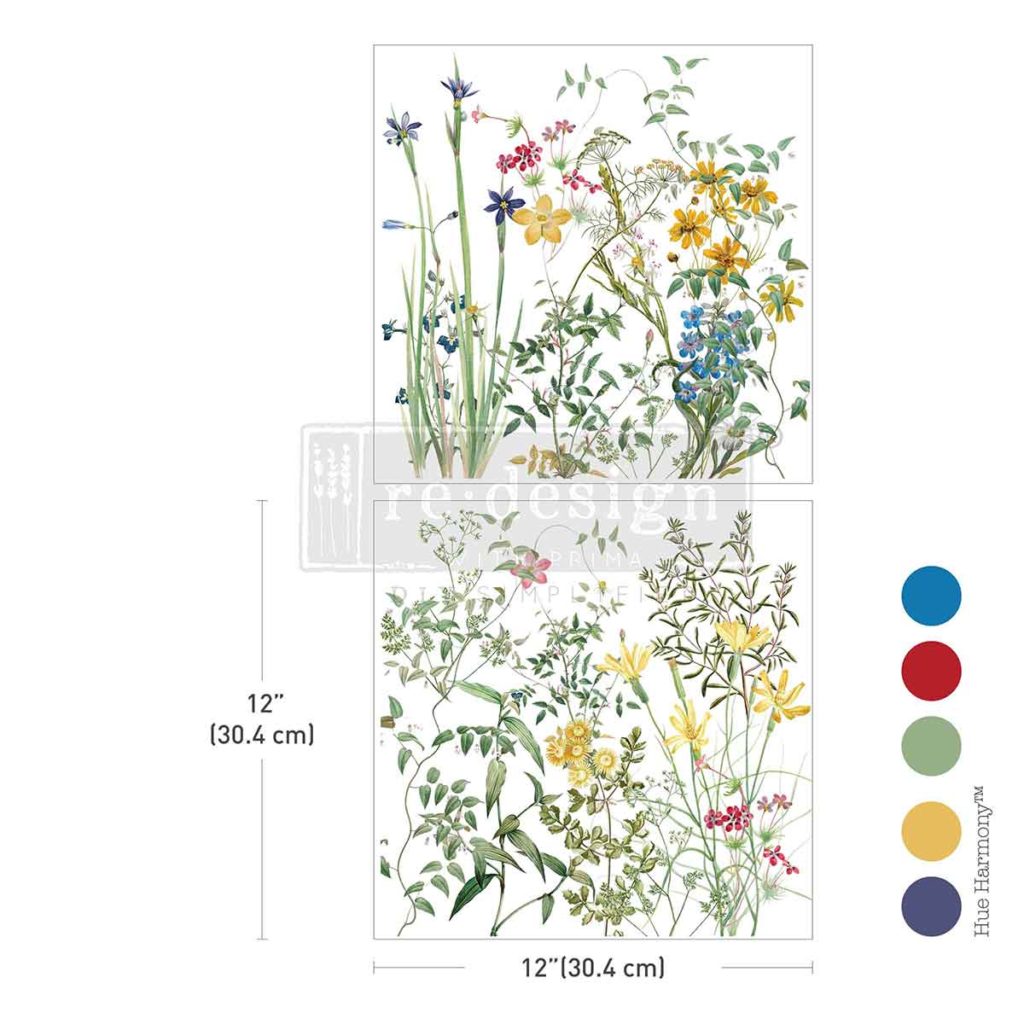 Eclat Floral Maxi Transfer Eclat Floral Maxi Transfer