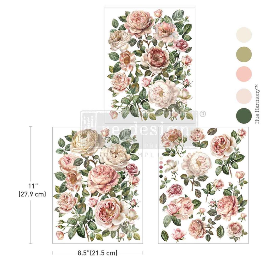 Blush Blossoms Middy Transfer Blush Blossoms Middy Transfer