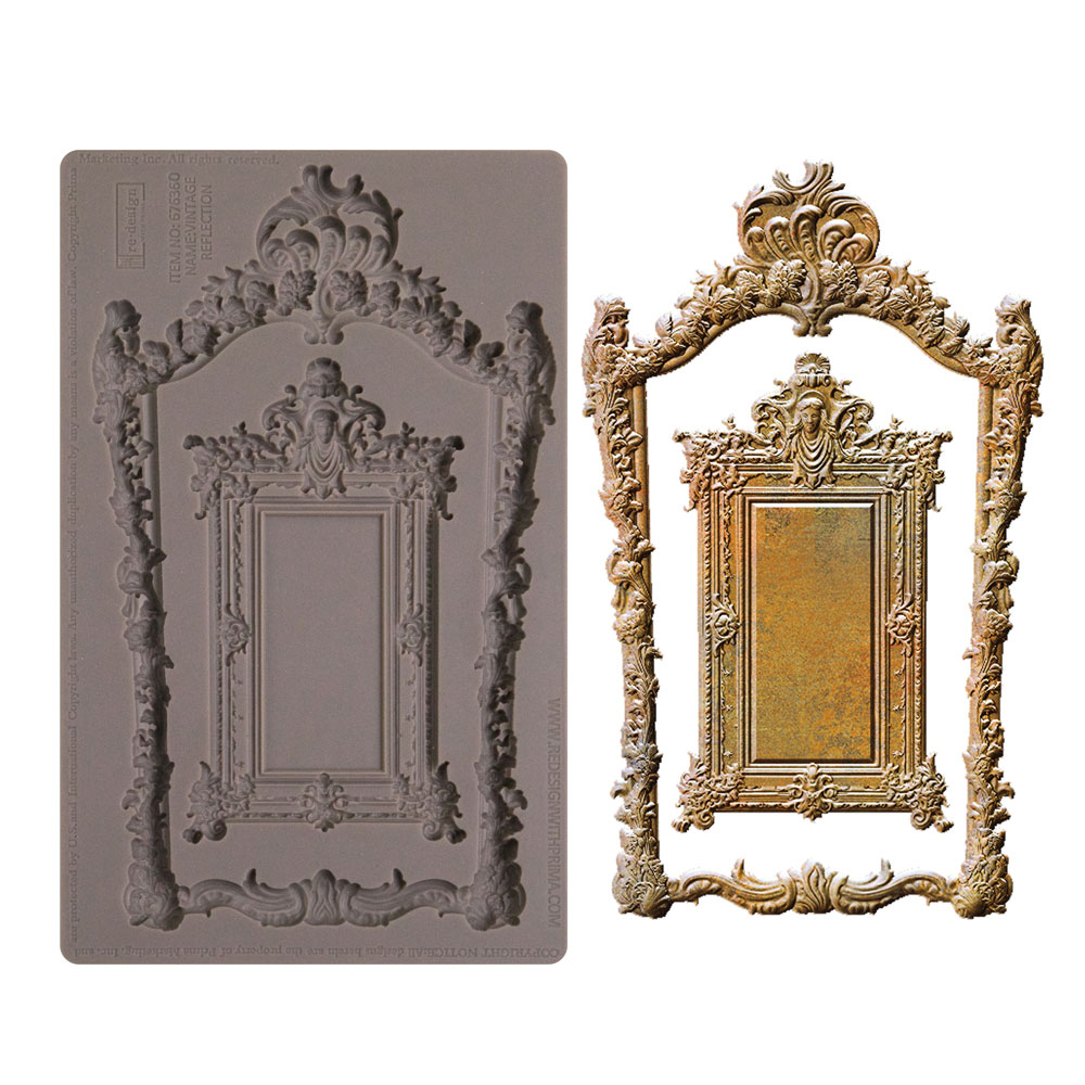 Vintage Reflection Decor Mould Vintage Reflection Decor Mould