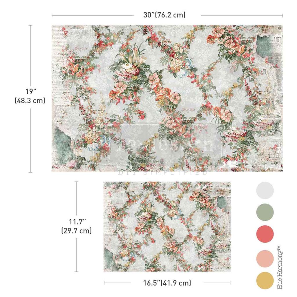 Jardin Fleuri Decoupage Paper Jardin Fleuri Decoupage Paper