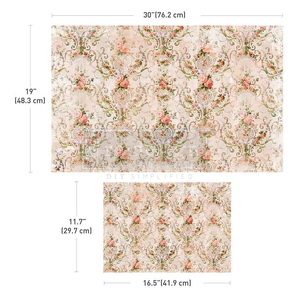 Blushing Bloom Decoupage Paper Blushing Bloom Decoupage Paper