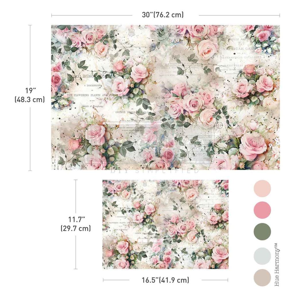 Rosie Reverie Decoupage Paper Rosie Reverie Decoupage Paper