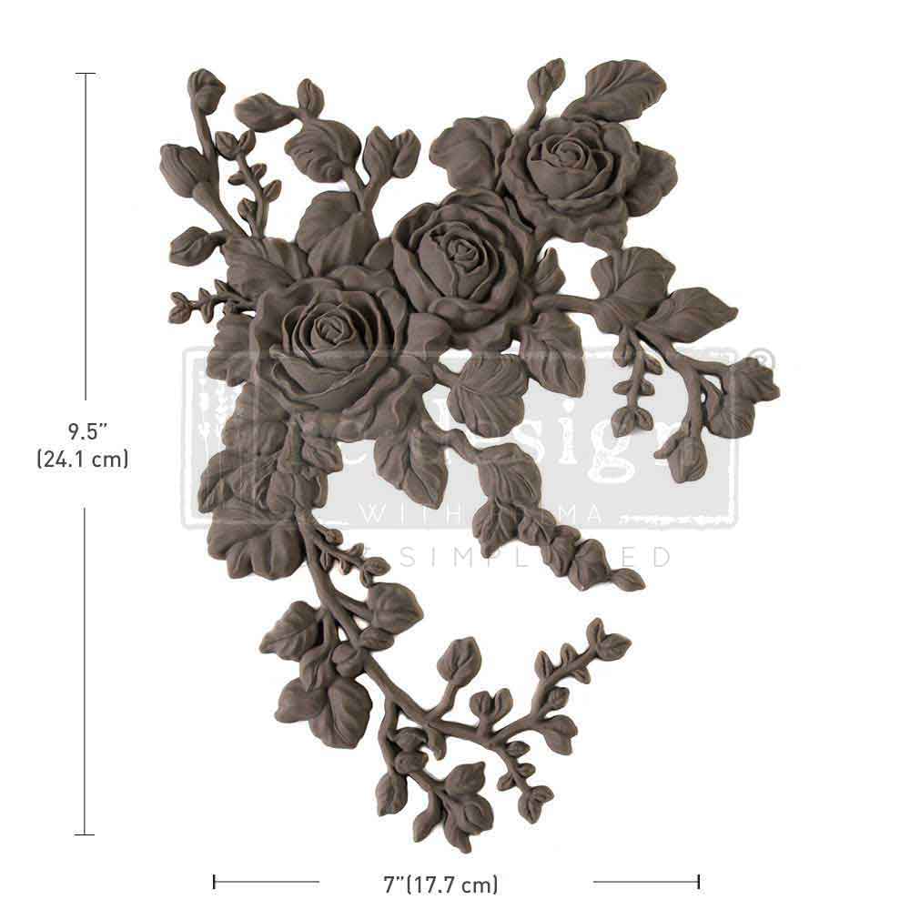 Velvet Cascade Left Decor Poly Velvet Cascade Left Decor Poly