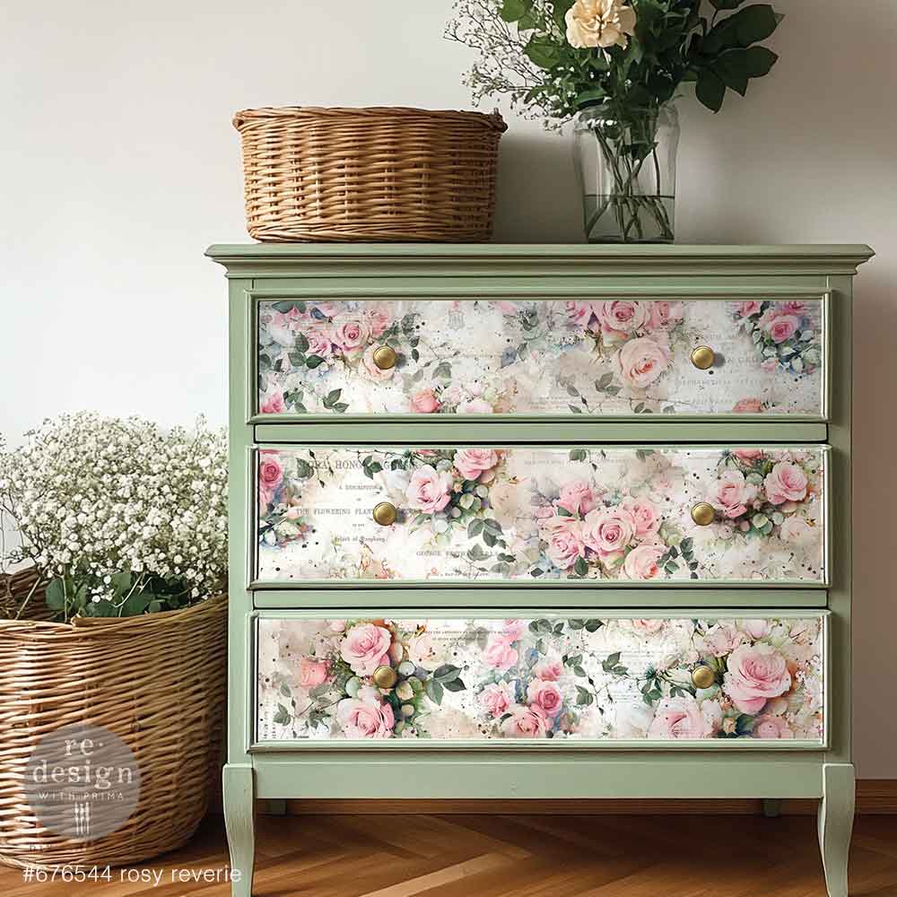 $12.99 Rosie Reverie Decoupage Paper