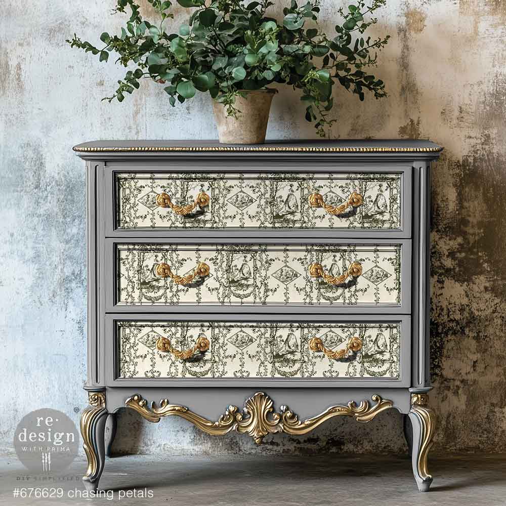 $7.99 Chasing Petals Decoupage Paper