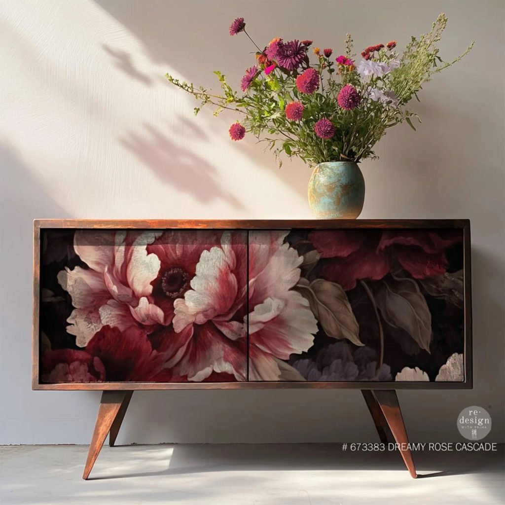 $12.99 Dreamy Rose Cascade Decoupage Paper