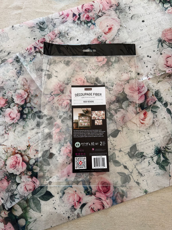 Rosie Reverie decoupage paper