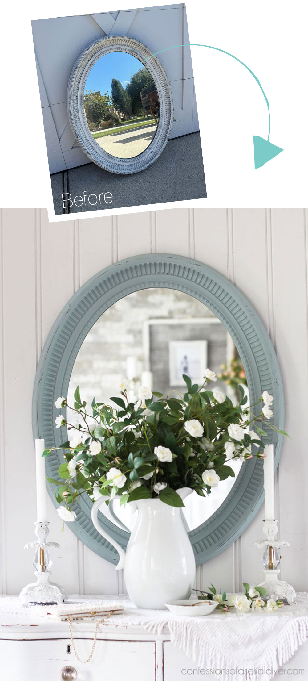 Two Mirror Makeovers