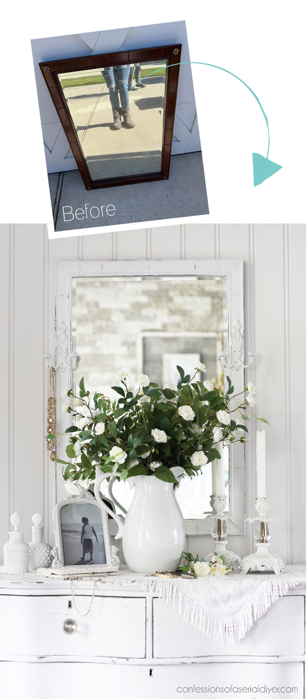 Two Mirror Makeovers