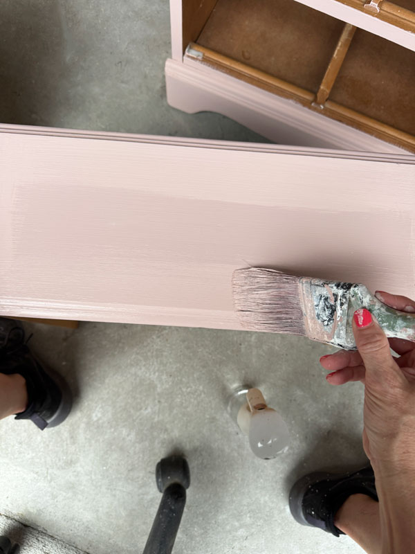 How to do a blended paint finish on drawers
