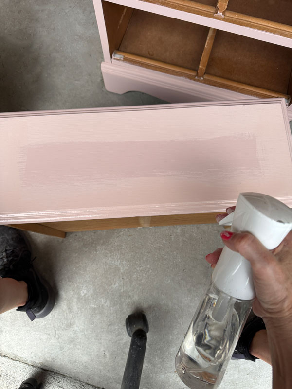 How to do a blended paint finish on drawers