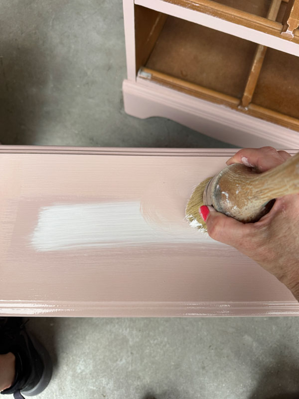 How to do a blended paint finish on drawers