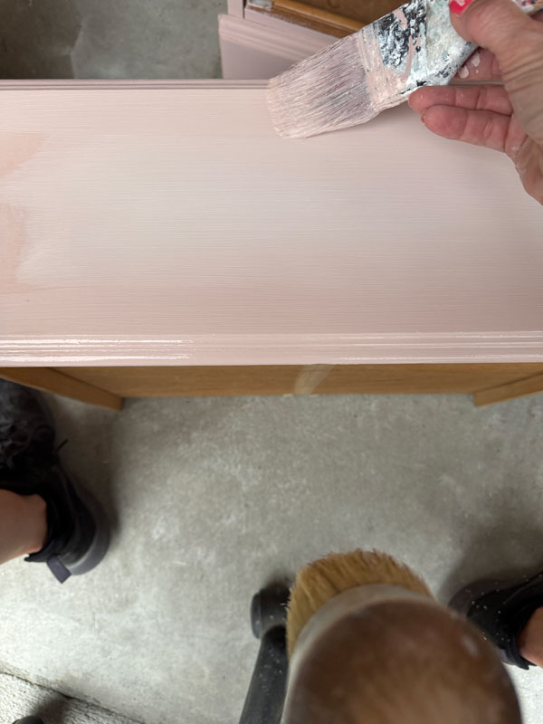 How to do a blended paint finish on drawers