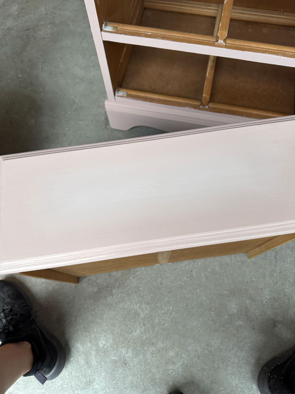 How to do a blended paint finish on drawers