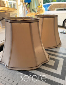 $5 Buffet Lamp Set Makeover with Decoupage Paper | Confessions of a ...