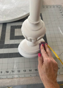 $5 Buffet Lamp Set Makeover with Decoupage Paper | Confessions of a ...
